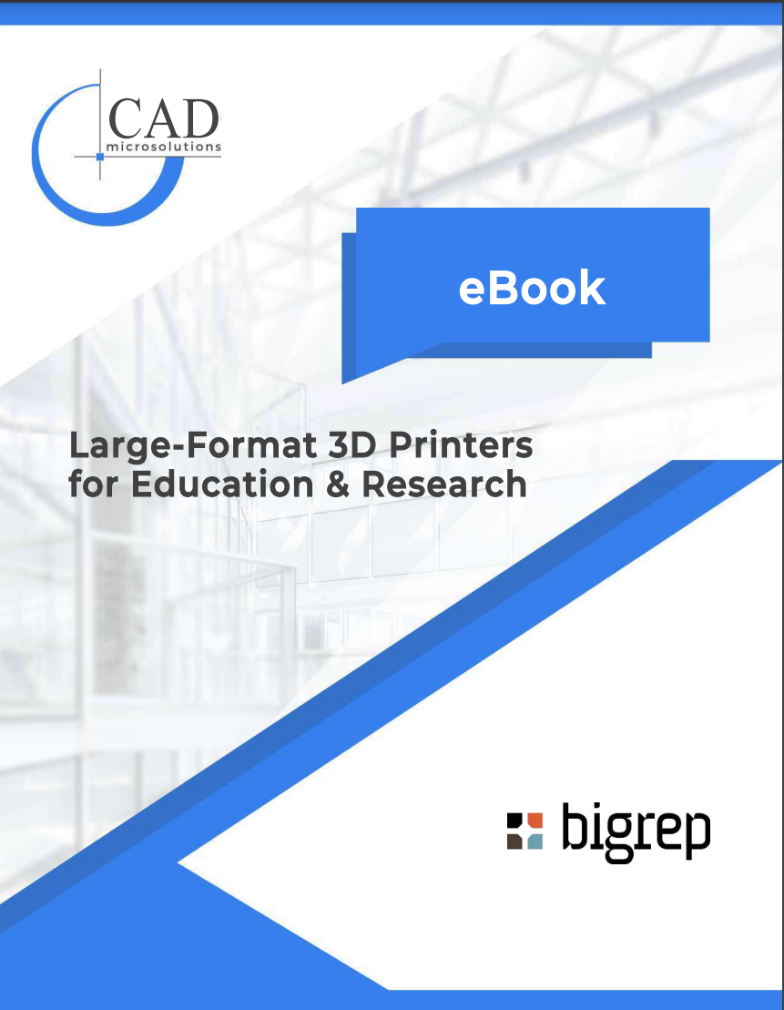 BigRep Education Brochure Large Format 3D printers for Education and Research