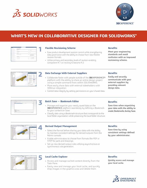 What's new in Collaborative Designer for SOLIDWORKS 2022