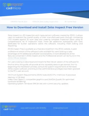 Zeiss Inspect 2025_Download_Install thumbnail